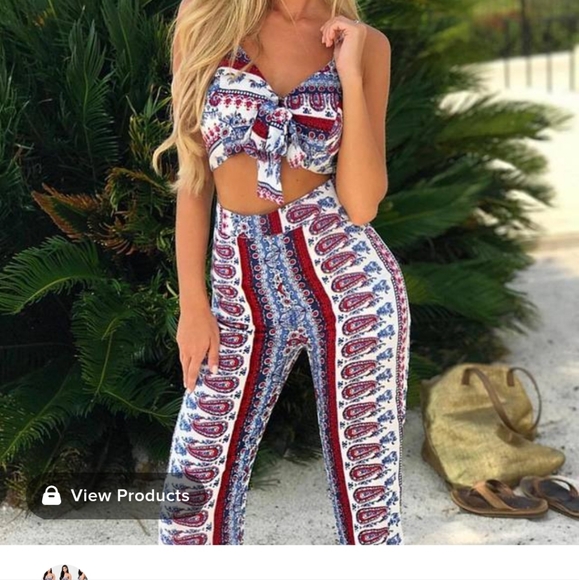 Fashion nova slit jumpsuit - Picture 3 of 12